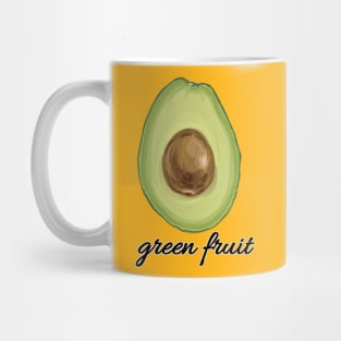 Green fruits healthy Mug